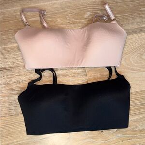 Victoria's Secret Black Strapless Bra